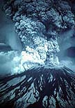 Explosive eruption with