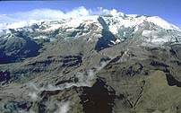 Nevado del Ruiz is the highest of the Colombian volcanoes